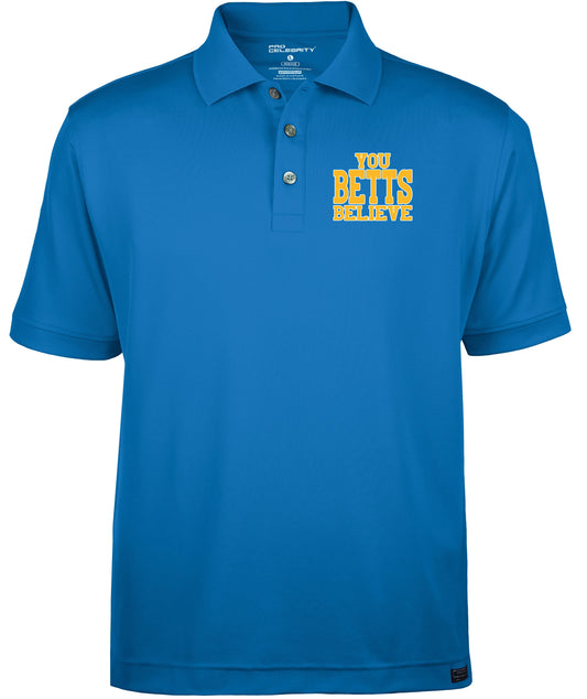 SOLID POLO, Blue Sky with Embroidery