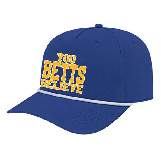 Athletic Rope Cap with Embroidery